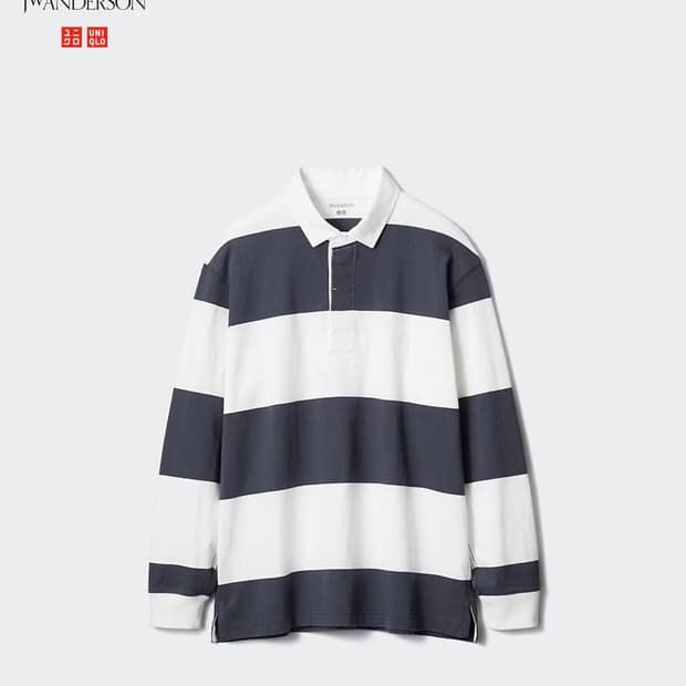 유니클로 jw앤더슨 럭비티 L 사이즈