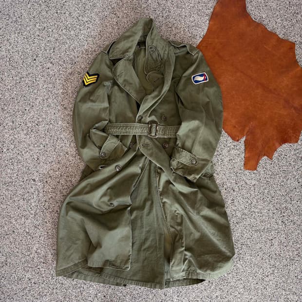 1950년대 한국전쟁 us army 오피서코트