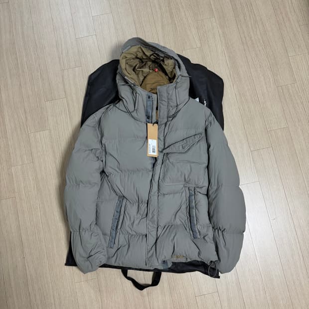 (새상품)텐씨 서바이벌 패딩 파카 그레이 50사이즈
