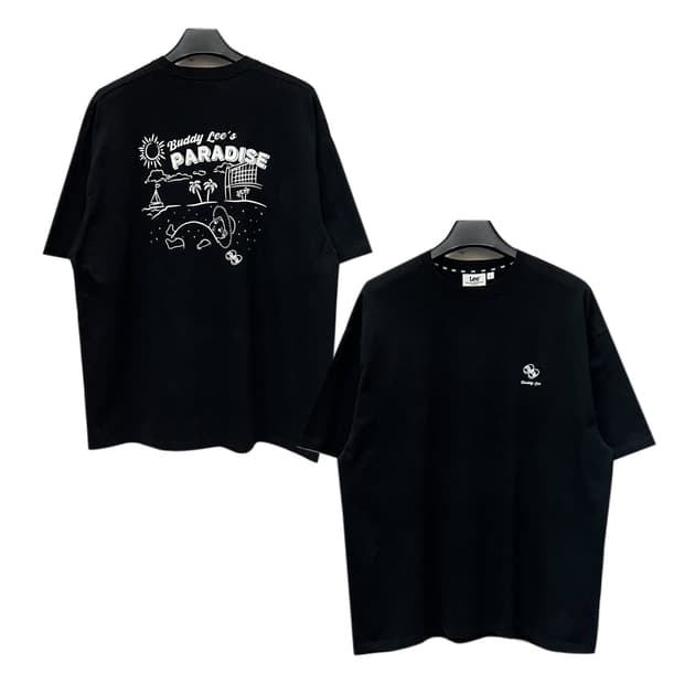 LEE 리 파라다이스 비치 버디리 반팔티 L