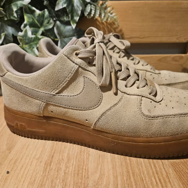 나이키 에어포스1 스웨이드 머쉬룸 된장포스 운동화