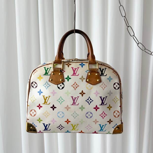 루이비통 멀티컬러 트루빌 토트백