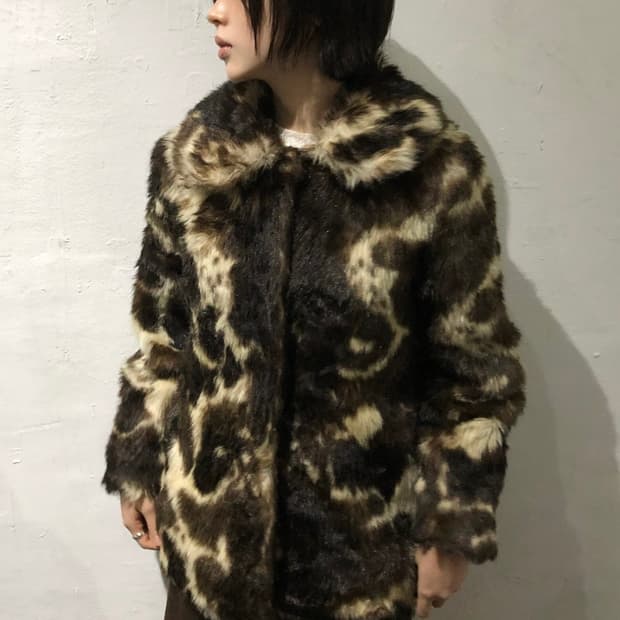 Soft Leopard Fur Jacket