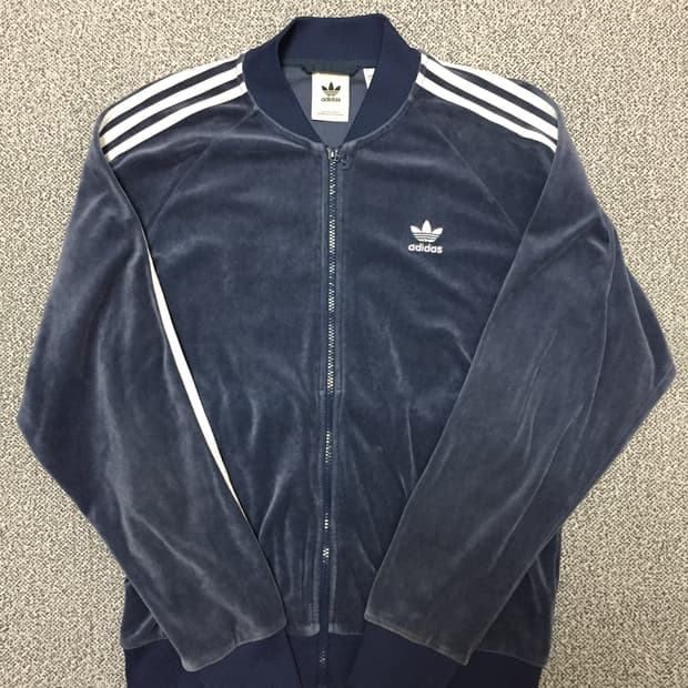 Adidas_ Firebird Velour Track Top