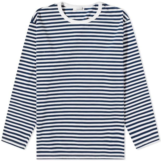 나나미카 쿨맥스 스트라이프 롱슬리브 티셔츠 suhs205e