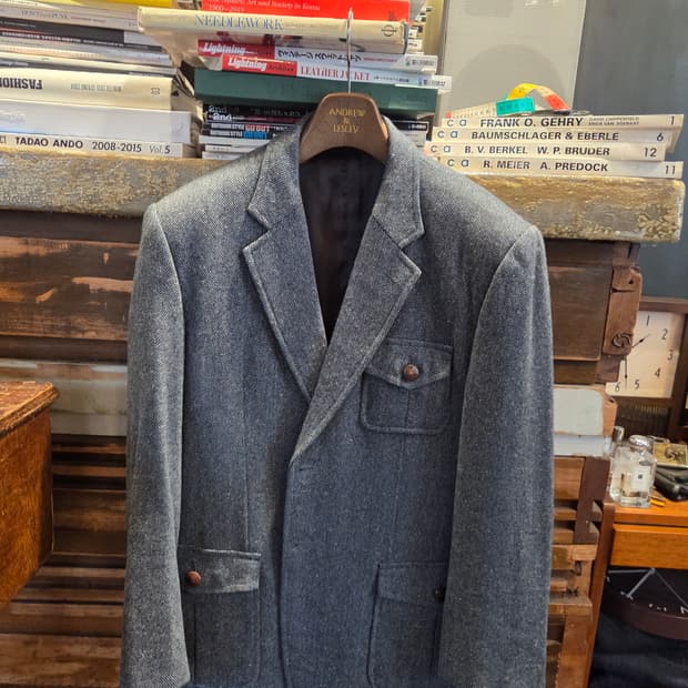 비스포크 도네갈 트위드자켓