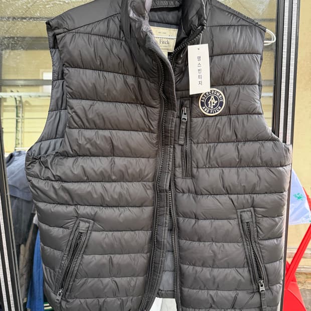 아베크롬비 조끼 패딩