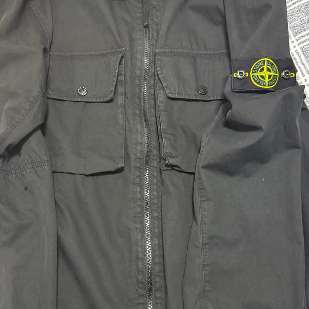 스톤아일랜드 21FW 올드이펙트 셔츠 L사이즈 새상품