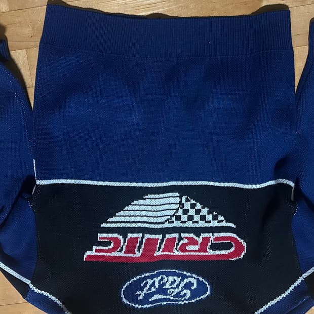 크리틱 니트 집업