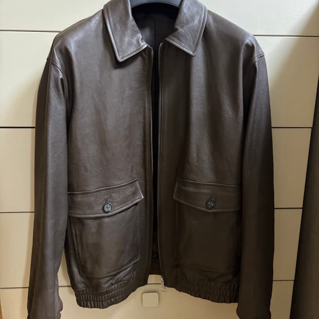 브라운야드 A-2 레더자켓 (4)