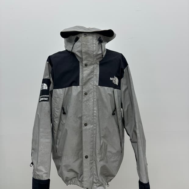 Supreme x North Face 3M Reflective parka