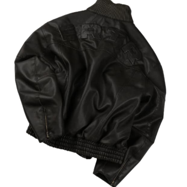 이알티알 빈티지 레더 바이커 자켓 구해요