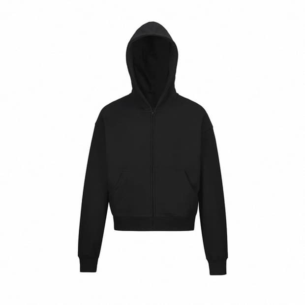 후드집업s 크롭 루즈핏