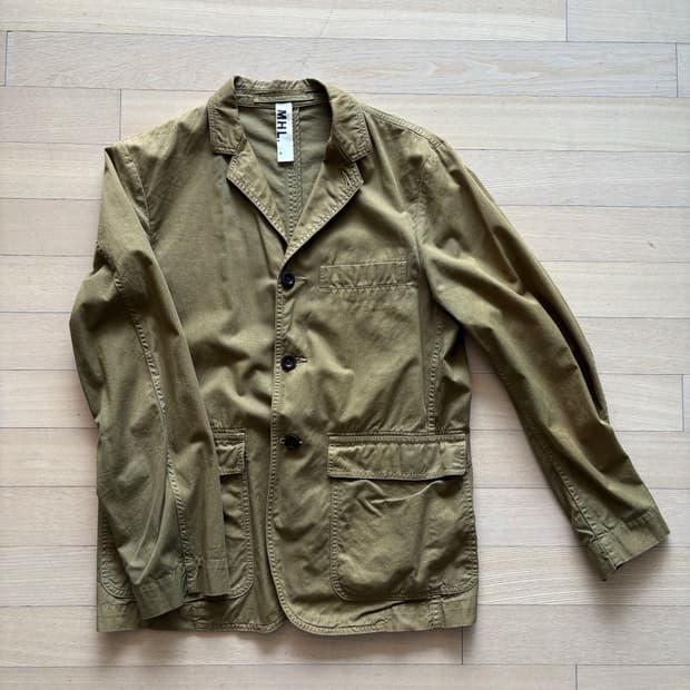 mhl 올리브 자켓 M