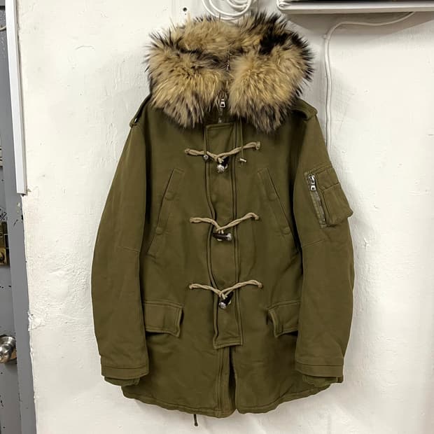 발망 2011FW 데카르넹 라쿤퍼 야상 자켓