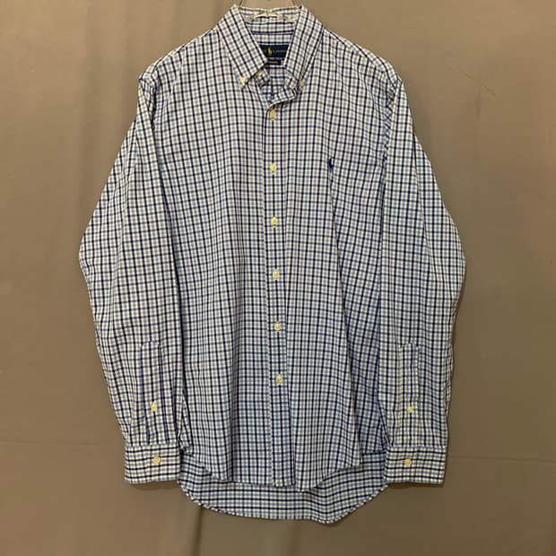 S 폴로랄프로렌 퍼포먼스 윈도우 스판 체크 셔츠 남방