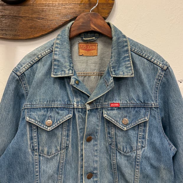 M) BIG JOHN Denim Trucker Jacket