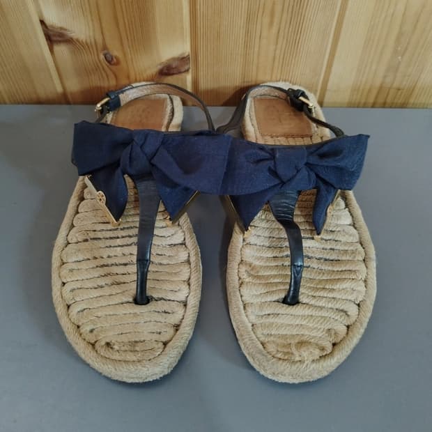 220mm 5m 토리버치 에스파듀 쪼리 샌들 플립플랍