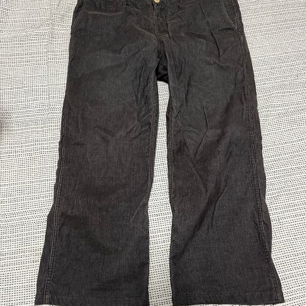 비즈빔 코듀로이 팬츠 브라운