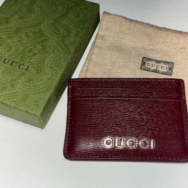 구찌 카드지갑 풀박스
