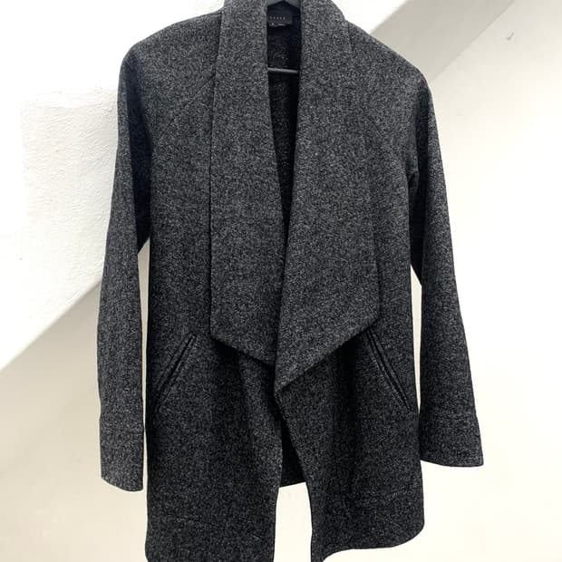 Theory wool drape jacket 