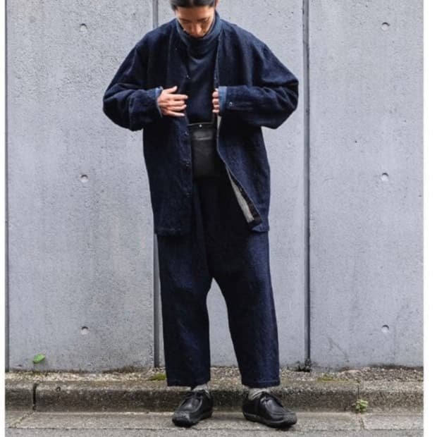 네스트로브 컴팩트 린넨 데님 이지 팬츠