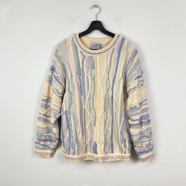 쿠지맛 오스트레일리아 울 케이블 니트 M