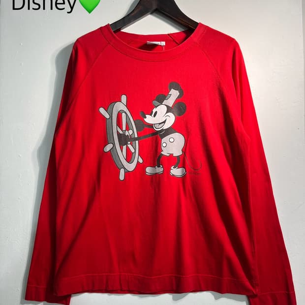 Disney 디즈니 미키마우스 티셔츠 L