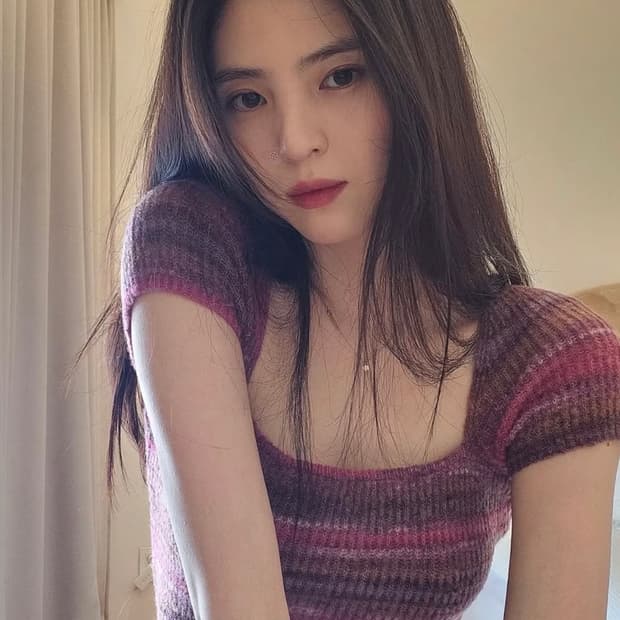 [한소희 착용] 니트 탑