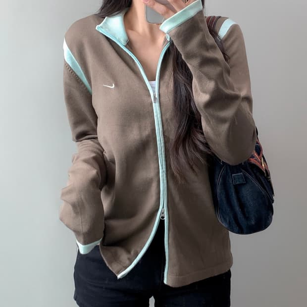 나이키 니트 집업