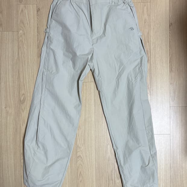 산산기어 22fw 사이드 스냅 팬츠 아이스베이지