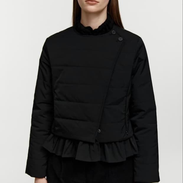 버뮬라 러플 패디드 자켓