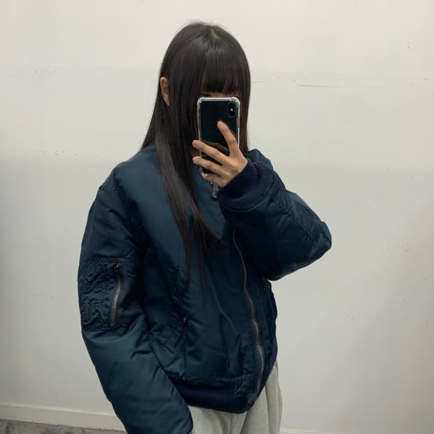 알파인더스트리 블루 ma-1