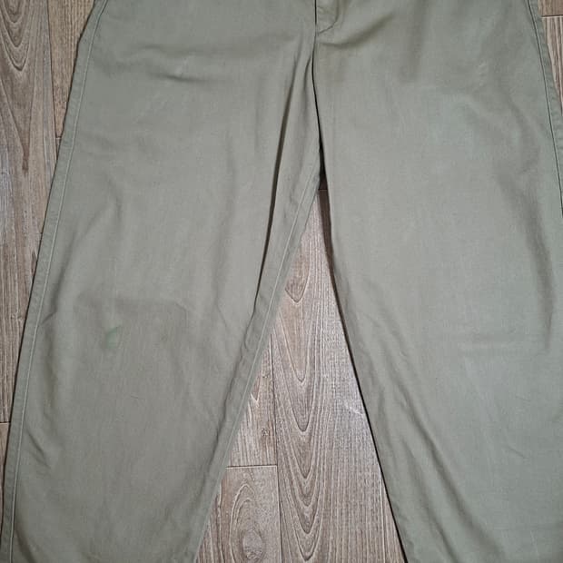 유니클로 와이드 치노팬츠