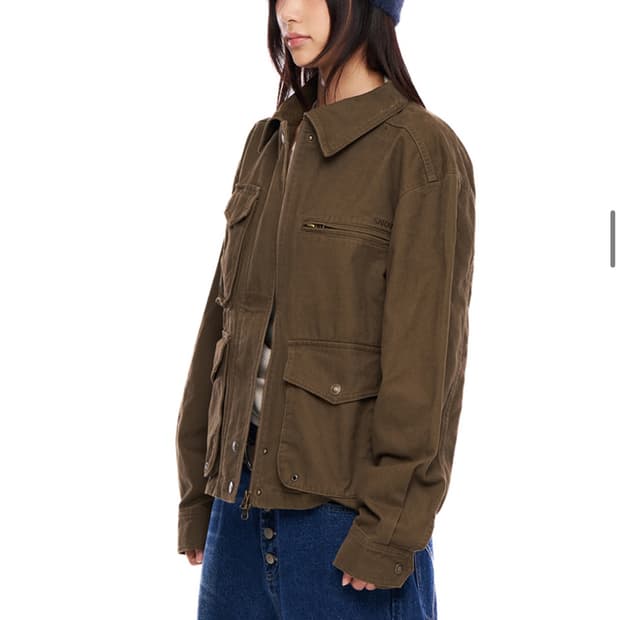 아캄 cotton utility jacket 1사이즈