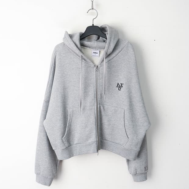 66/HDEX 스웻 후드 집업 