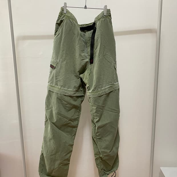 gramicci 그라미치 컨버터블 카고 팬츠