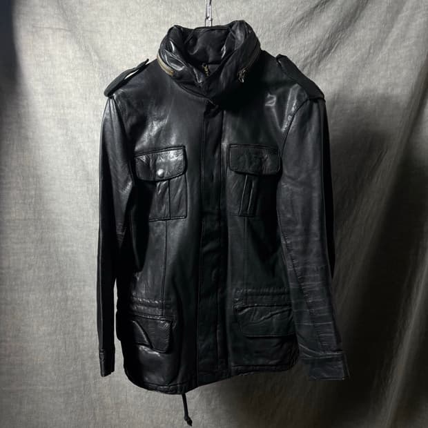 Sisii Leather Field Jacket