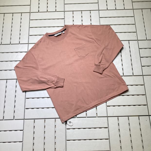 [M]유니폼브릿지 긴팔 티셔츠 인디핑크 0780