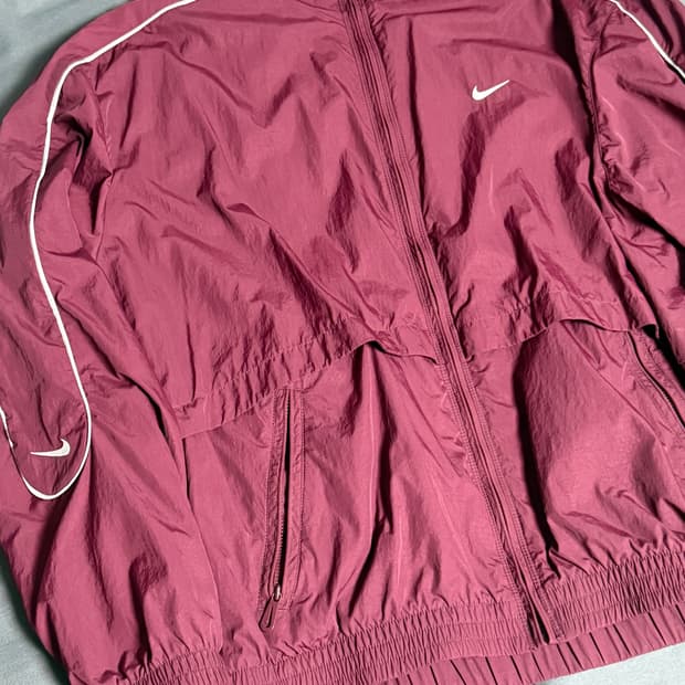 나이키 트랙자켓 Night Maroon L