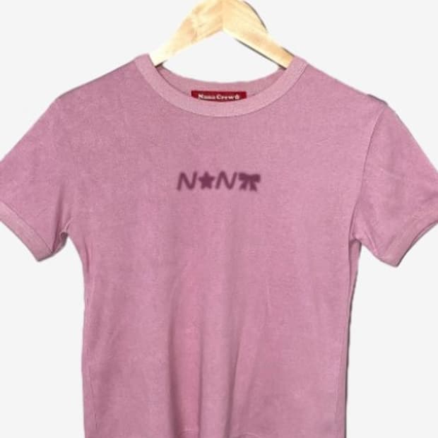 LOGO PIGMENT T-SHIRT - PINK