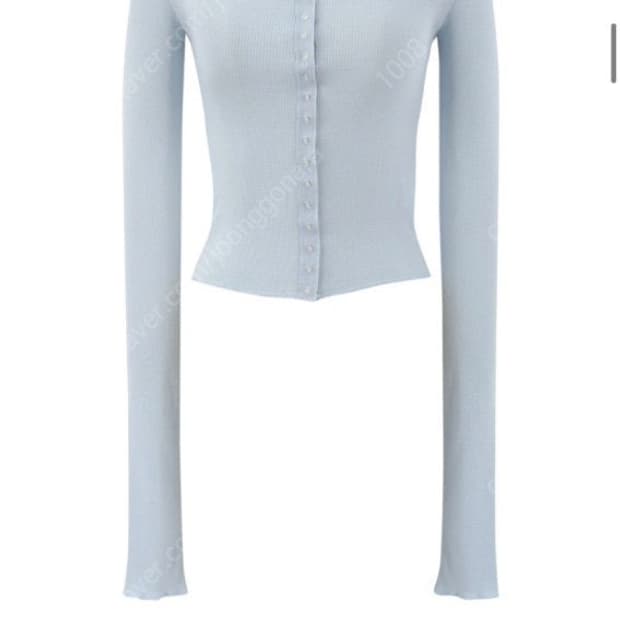 스푸닝 글로니 노스텔지아 가디건 버튼 스퀘어넥 가디건