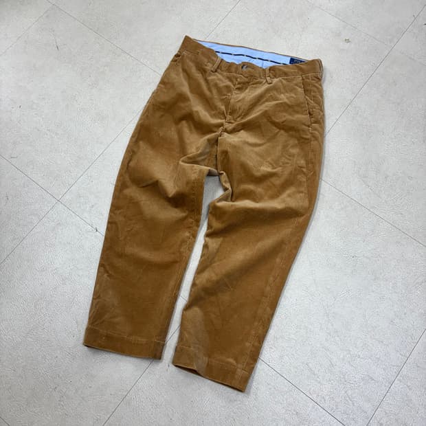 폴로 랄프로렌 코듀로이 브라운 팬츠