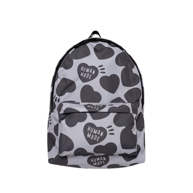 휴먼메이드 하트 백팩 그레이