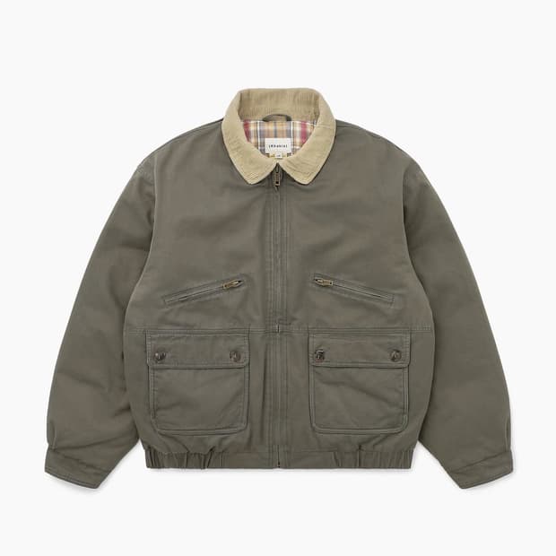 (구매) 카키스 하버 다운 자켓 grey L