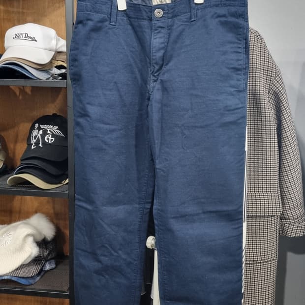 팀버(timberland) 안감체크 코튼팬츠 남성 33사이즈