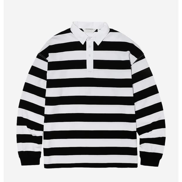 Fetch 페치 럭비셔츠 블랙