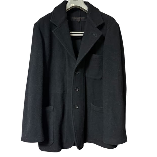 꼼데가르송 옴므 3포켓 울 자켓