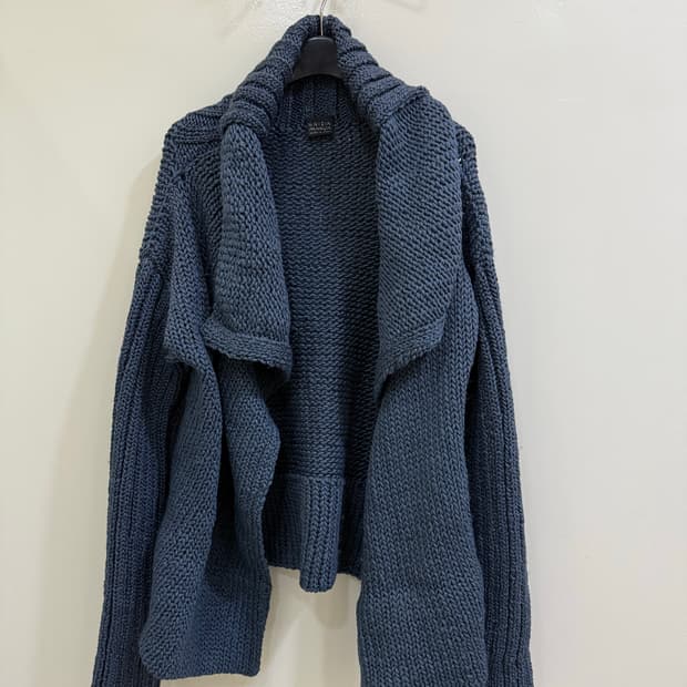 크리지아 다크블루 가디건 정품