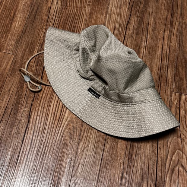 몽벨 버킷햇 올리브 그린 등산 모자